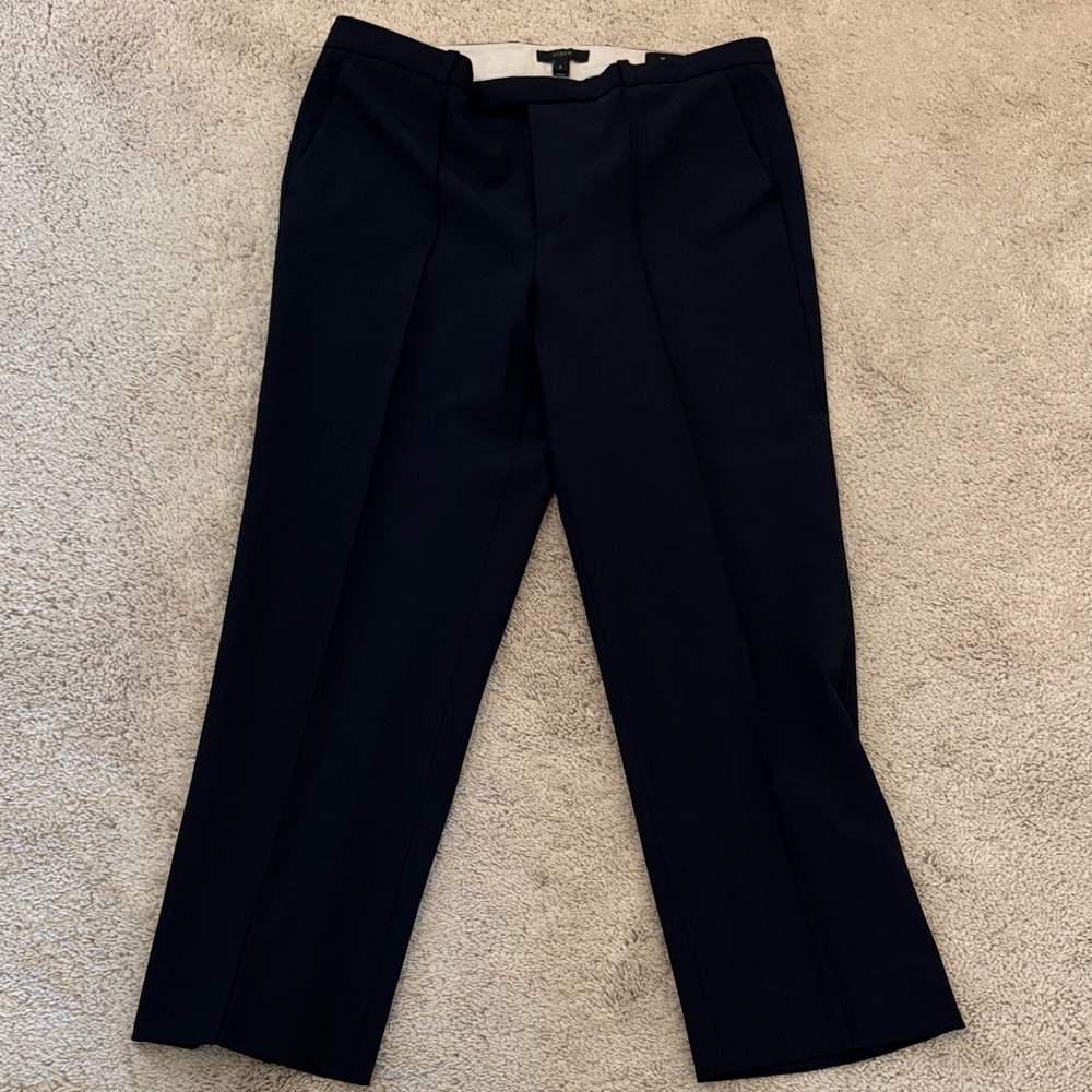J. Crew Women's Classic Black Trousers
